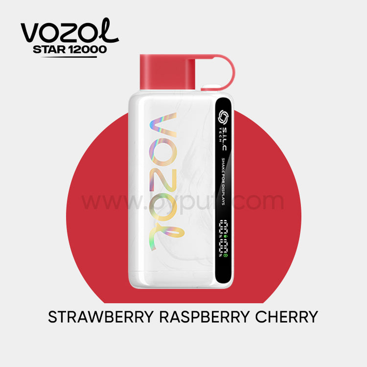 Vozol 12000 Strawberry Raspberry Cherry