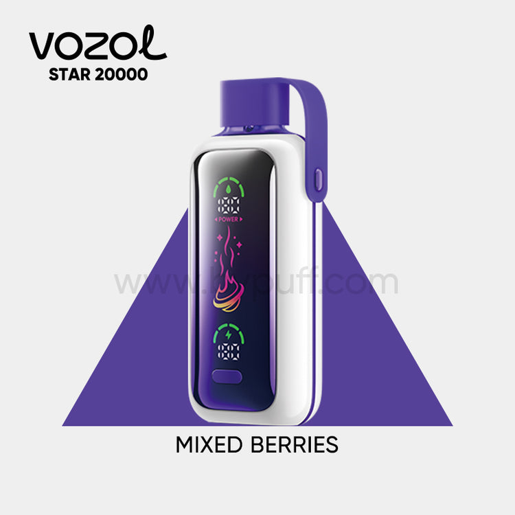 Vozol Star 20000 Mixed Berries